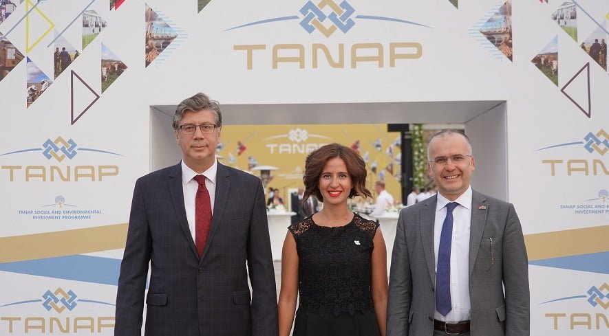 TANAP, Yaptığı bin proje ile kalkınmaya destek oldu.