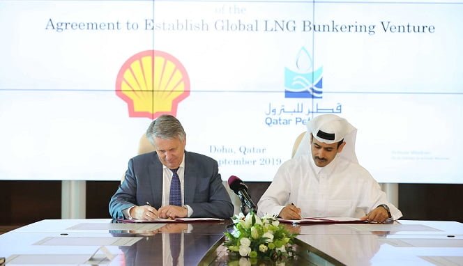 ​Denizlerde LNG kullanımını Artırmak için Shell ve Katar Petroleum anlaştı.
