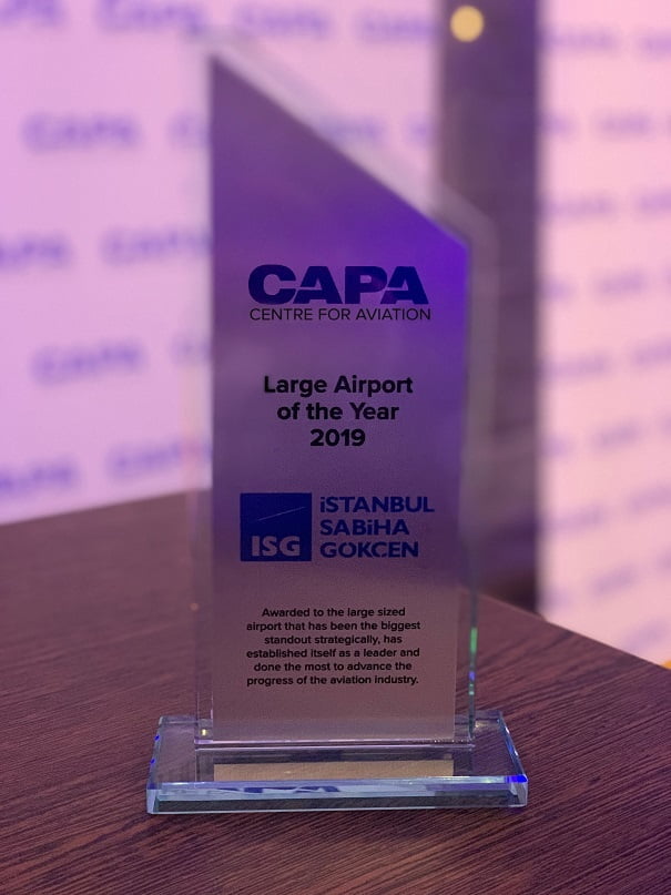 Yılın En İyi Havalimanı "İstanbul Sabiha Gökçen". Yılın En İyi Havalimanı "İstanbul Sabiha Gökçen".