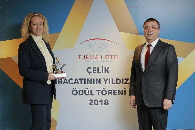 Çelik İhracatının Yıldızları Ödüllerini Aldı.