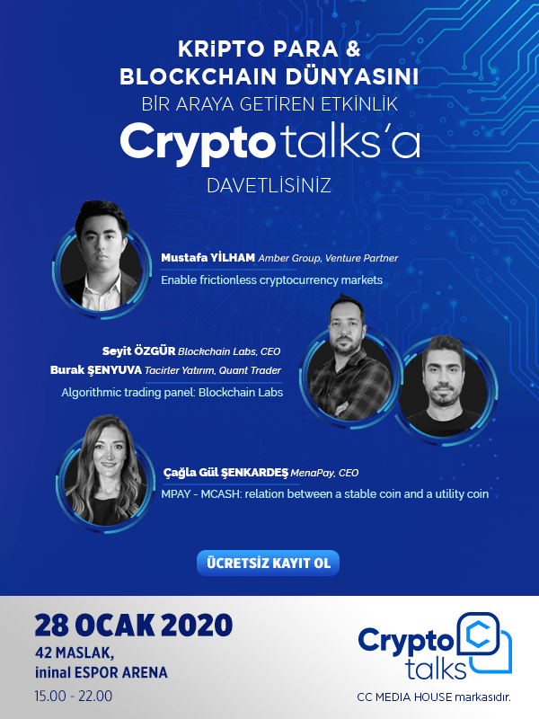 Kripto para ve blockchain dünyası Crypto Talks’ta buluşacak. Kripto para ve blockchain dünyası Crypto Talks’ta buluşacak.