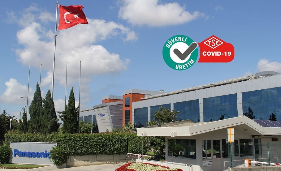 Panasonic Covid-19 Güvenli Üretim Belgesi Aldı.