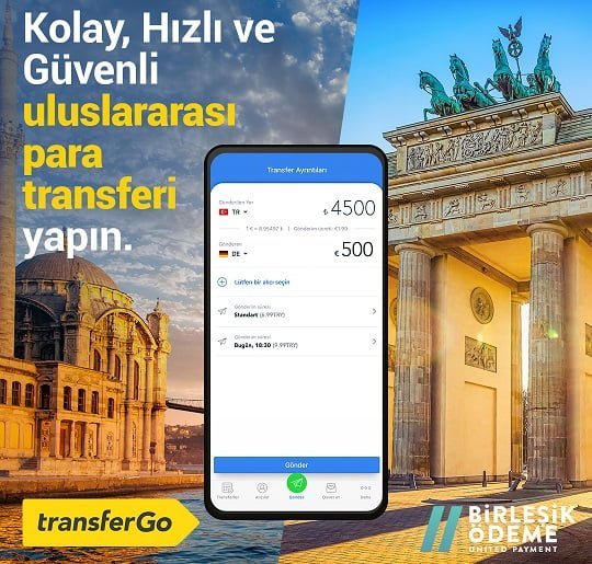 TransferGo ve Birleşik Ödeme İş Birliğiyle Artık Türkiye’de