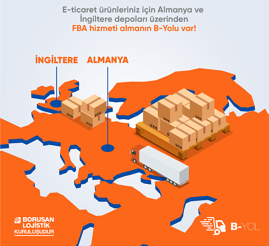 Borusan Lojistik Uluslararası E-Ticarette Çözüm Ortağı Oluyor