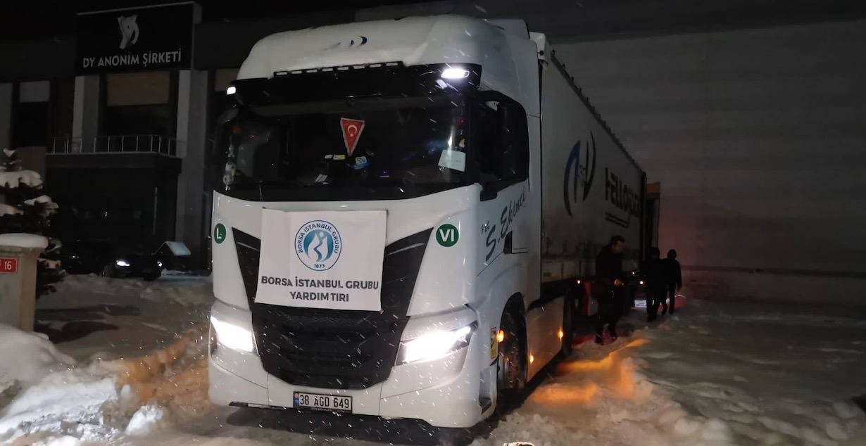 Borsa İstanbul Grubu’ndan depremzedelere yardım