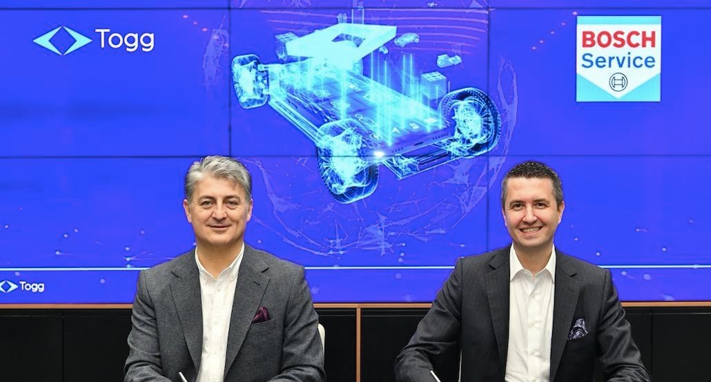 Togg ve Bosch Car Service arasında işbirliği