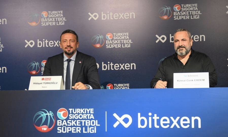 Bitexen; Türkiye Sigorta Basketbol Süper Ligi’nin ana sponsoru oldu
