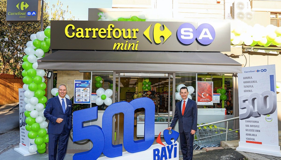 CarrefourSA 500 bayiye ulaştı