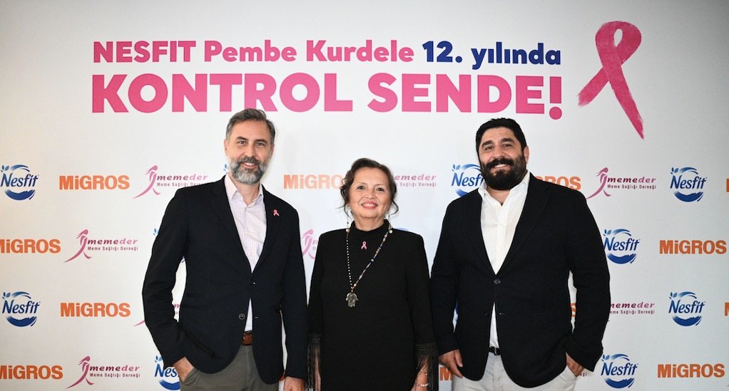 NESFIT “Pembe Kurdele” ile meme sağlığı farkındalığını artırıyor