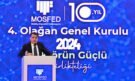 Ahmet Güleç oy birliği ile MOSFED başkanlığına yeniden seçildi