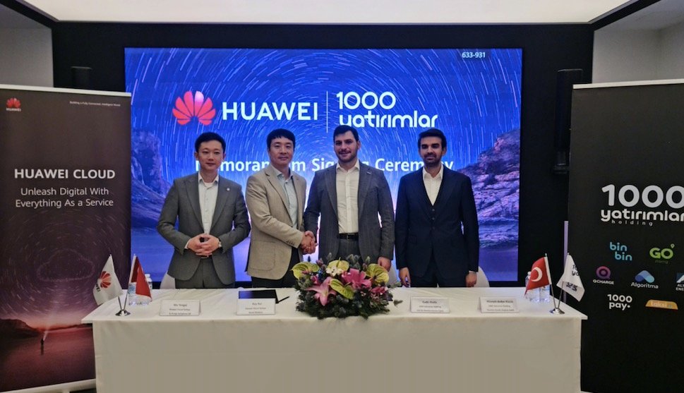 Huawei ve 1000 Yatırımlar Holding’den stratejik iş birliği