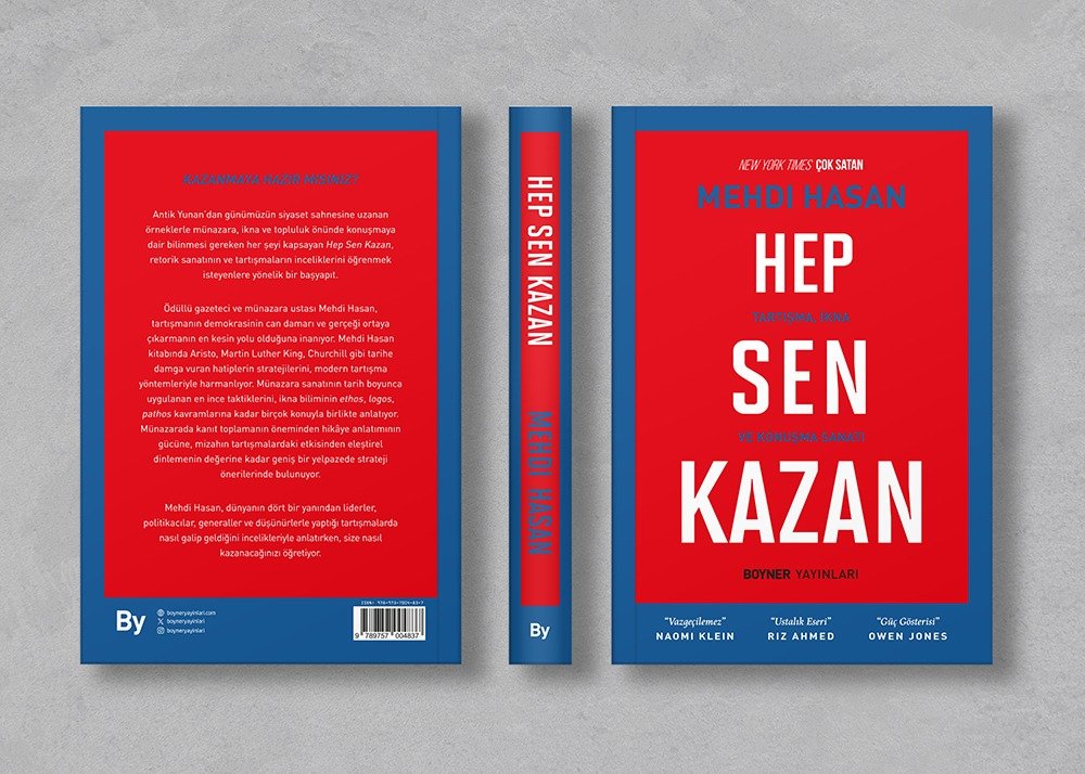 Mehdi Hasan’ın ilham veren kitabı “Hep Sen Kazan” Boyner Yayınları ile Türkiye’de!