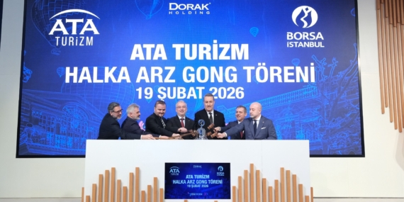Borsa İstanbul’da gong ‘Ata Turizm’ için çaldı