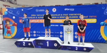 Tanfer Spor Kulübü’nün 12 yaşındaki şampiyonu Ilgın Çevik, üst üste ikinci kez Türkiye şampiyonu oldu